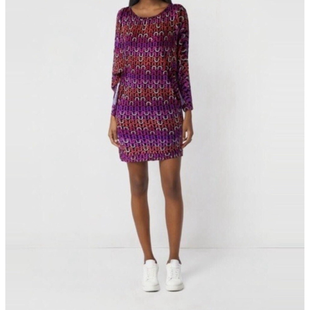 TRINA TURK Echo Swim Tunic Sarong Cover-Up • Size M • NWT • Boho Beach Holiday